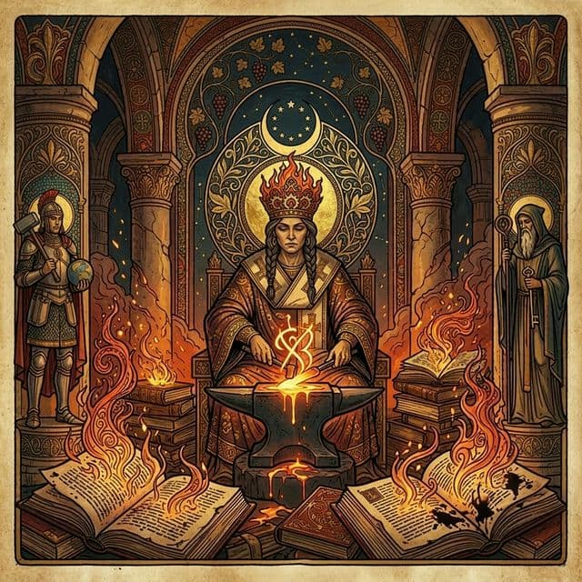 The Fire Background